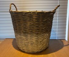 Large Wicker Log Basket