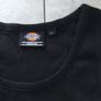 Men's sleeveless 'Dickies' black Tee shirt. Size M Image 2
