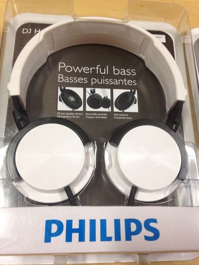 Headphones Head Phones Powerful Bass