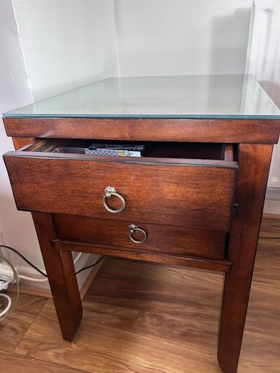 solid side table/ lockers - 150 ono