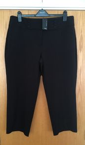 NEXT Cropped Tailored Trousers 18 New