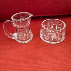 Waterford Crystal Creamer and Sugar Bowl