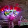 Rose Led Glow For Valentine's 50cm Red Image 2