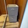 Clothing rail, hangers and storage boxes Image 5