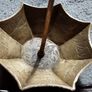 Brass coin/ trinket umbrella dish Image 2