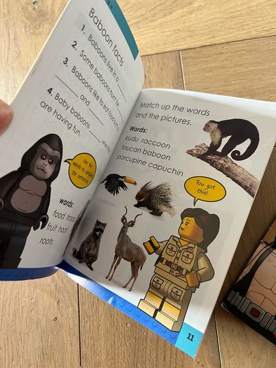Unused - Lego Phonics Workbooks x 2