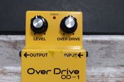 BOSS OD-1 - OverDrive (MIJ, 14pin OpAmp, SilverScrew, LongDash).