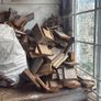 Free Wood + Bbq Grill, Must Go, Collection Only Image 2