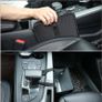 Car Rubbish Bin Hanging Auto Trash Bag Litter Container Water Resistant Leak Proof Collapsible Garbage Organiser, 6.5Ltr Capacity Black Image 4