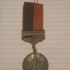 Irish War of Independence Medal IRA Black and Tan medal with Comrac bar