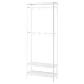 Ikea Mackapar Coat Rack with Shoe Storage 2 Units