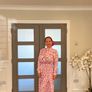Italian design polka dot ruffle  dress Image 2