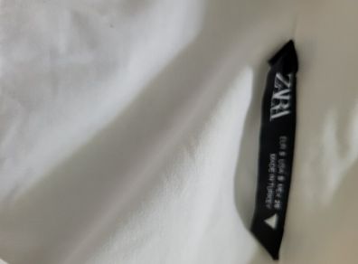 Zara White Shirt Dress Size 10