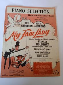 Piano Selection: My Fair Lady by Frederick Loewe and Alan Jay Lerner (HQ761)