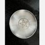 Pentagram Spell Candle Holder - gold or silver Image 5