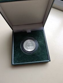 P H Pearse 1966 Silver Coin .  Comes in Leatherette Presantion Case.