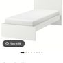 Single bed frame and mattress Image 2
