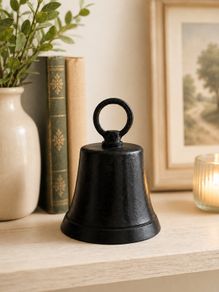 Vintage Robert Emig 11.5" Cast Iron Dinner Bell