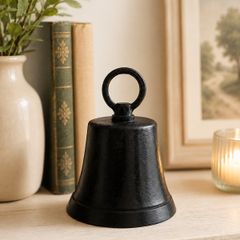 Vintage Robert Emig 11.5" Cast Iron Dinner Bell