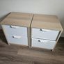 Pair of Lockers 41cm W x 49cm H Image 2