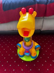 VTech Giraffe Ball Popper with 4 Balls Lights & Sounds