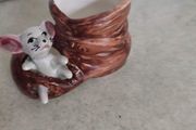 Toothpick Holder, Vintage Mouse in Boot Toothpick, Toothpick Holders,Vintage Toothpick Holders, Mouse in Boot Japan, Made in Japan Toothpick