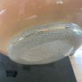 Vintage Original 1970s pink  Glass Hanging Lamp Shade Image 2