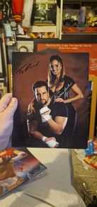 Tommy Dreamer & Beaula Autograph - ECW WWE