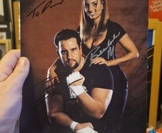 Tommy Dreamer & Beaula Autograph - ECW WWE