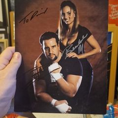 Tommy Dreamer & Beaula Autograph - ECW WWE
