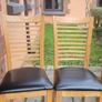 Four dining room chairs Image 4