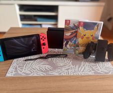 Nintendo Switch Console Bundle + Pokemon games bundle