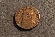 South Africa 1896 1 Pond Brass Token