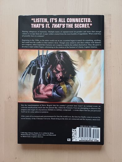 Marvel Ultimate Origins Captain America Fantastic Four Graphic Novel Hardback 2009
