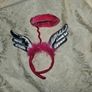 Pink angel hairbands for hen party Image 3