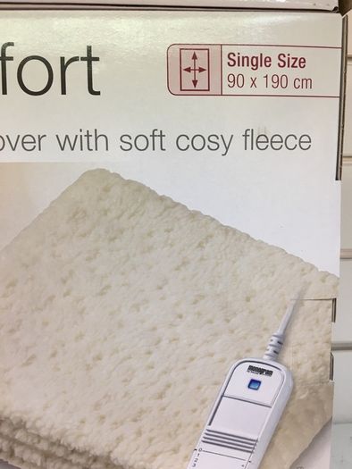 Electric Blanket Single Size Komfort