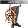 BRAND NEW Fish Tapeglass Fiber Cable Puller Fiberglass Rodder with Head Fish Tape 4.5 MM X 70MTS Cable Image 4