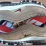 Nike Air Max 97 OG UK-8/EUR-42.5 884421-700 Metallic Gold/Varsity Red-White-Black-2018 Image 7