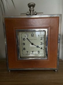 Clock mantle tabletop clock Wellington Square Oxford
