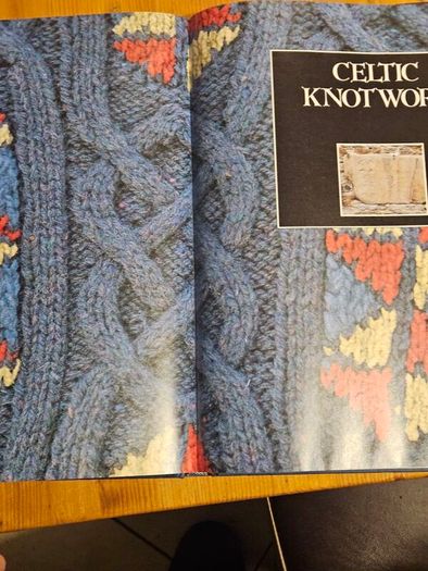 The Celtic Collection By Alice Stormore.  25 Original Knitwear Designs.  Photographs By Mike Budd. Large Volume Hardback In Good Condition.  See Photos For Same.