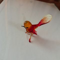 Vintage glass bird