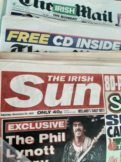 vintage newspapers