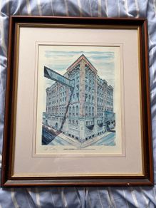 Rare Signed Pat Liddy Guinness Storehouse Print