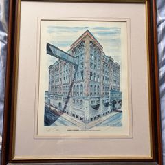 Rare Signed Pat Liddy Guinness Storehouse Print