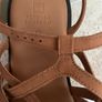 Forever Comfort Leather Gladiator Style Sandals Image 5