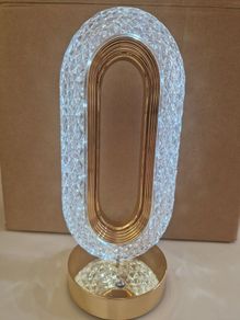 Crystal Table Lamp Rechargeable