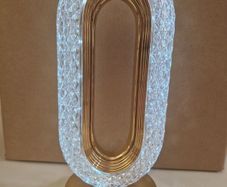 Crystal Table Lamp Rechargeable
