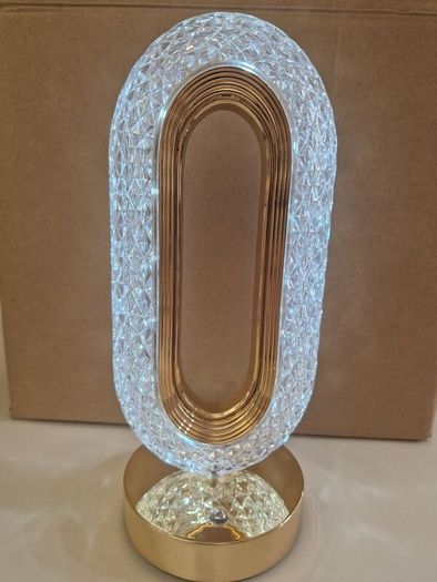 Crystal Table Lamp Rechargeable
