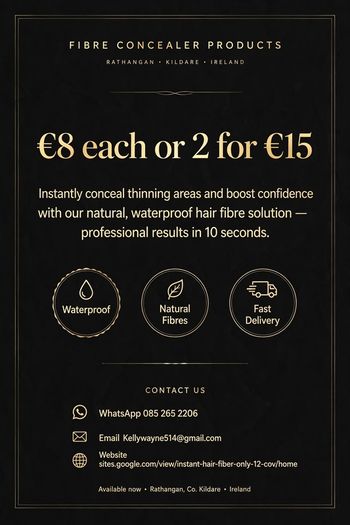 Hair fibre  concealer products
