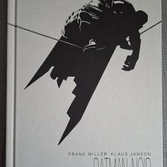 BATMAN NOIR DARK KNIGHT RETURNS hardcover graphic novel. By Frank Miller. From DC Comics